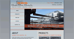 Desktop Screenshot of goldenstategrating.com